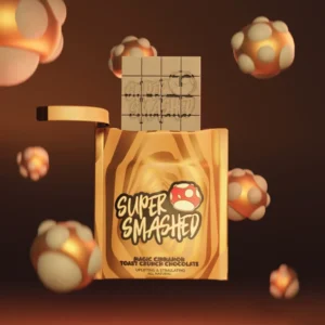 Buy Super Smashed Chocolate in stock now for sale, Super Smashed Milk Chocolate Crunch in stock, Super Smashed Peanut Butter Milk Chocolate Gems.