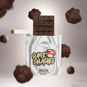 Buy Entheogenic Dark Chocolate Bar in stock now for sale, Super Smashed Peanut Butter Milk Chocolate Gems for sale, Super Smashed Milk Chocolate Crunch